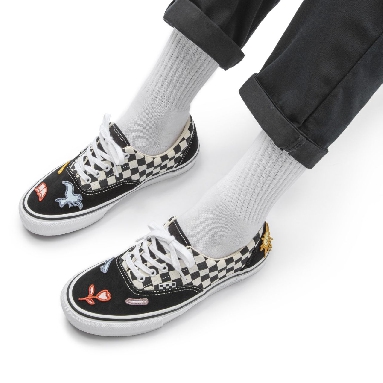 Vans x Skateistan Skate Era Black Classic Mens Womens - (Skateistan) Checkerboard VN0A5FC989C Shoes