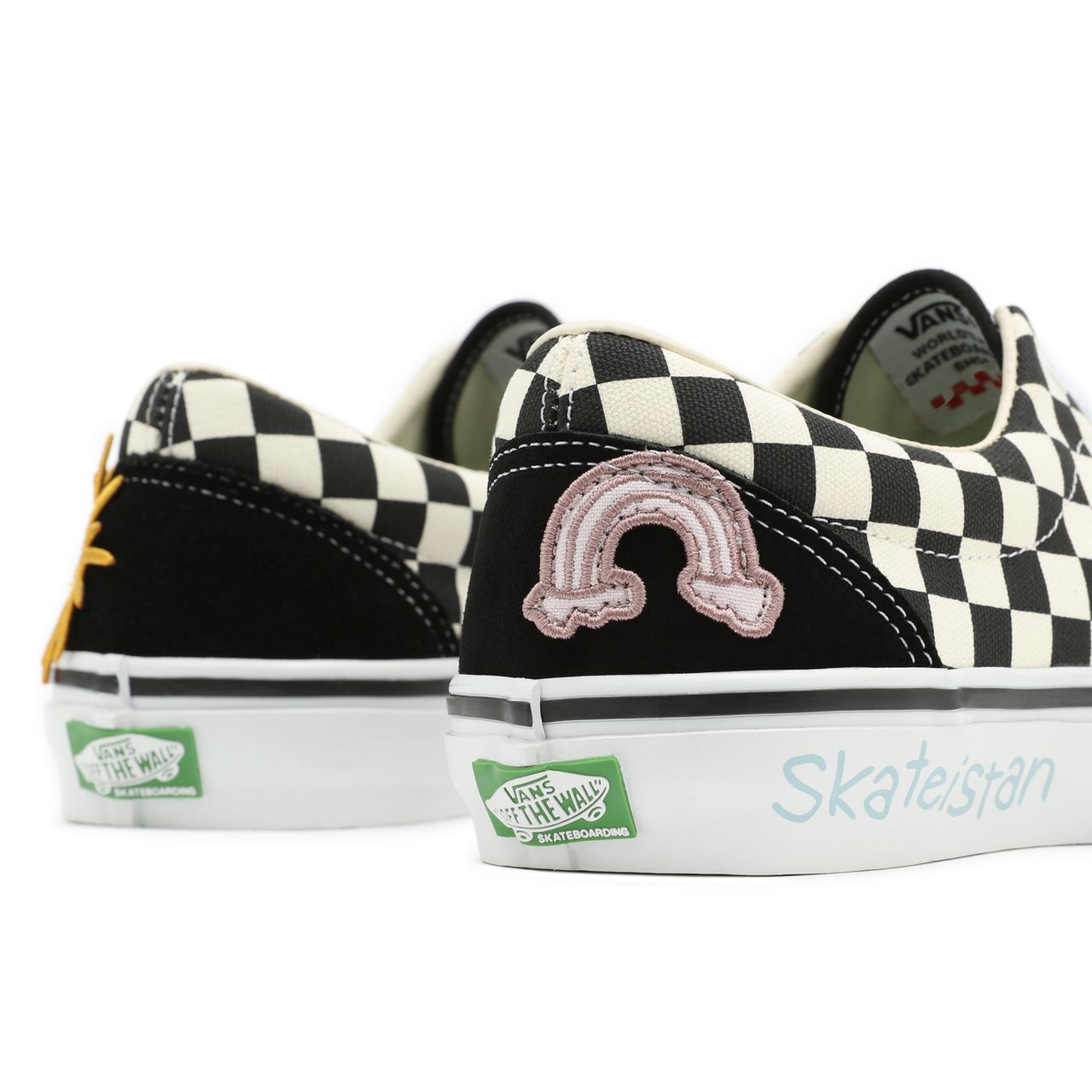 Vans x Skateistan Skate Era Black Classic Mens Womens - (Skateistan) Checkerboard VN0A5FC989C Shoes