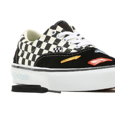 Vans x Skateistan Skate Era Black Classic Mens Womens - (Skateistan) Checkerboard VN0A5FC989C Shoes