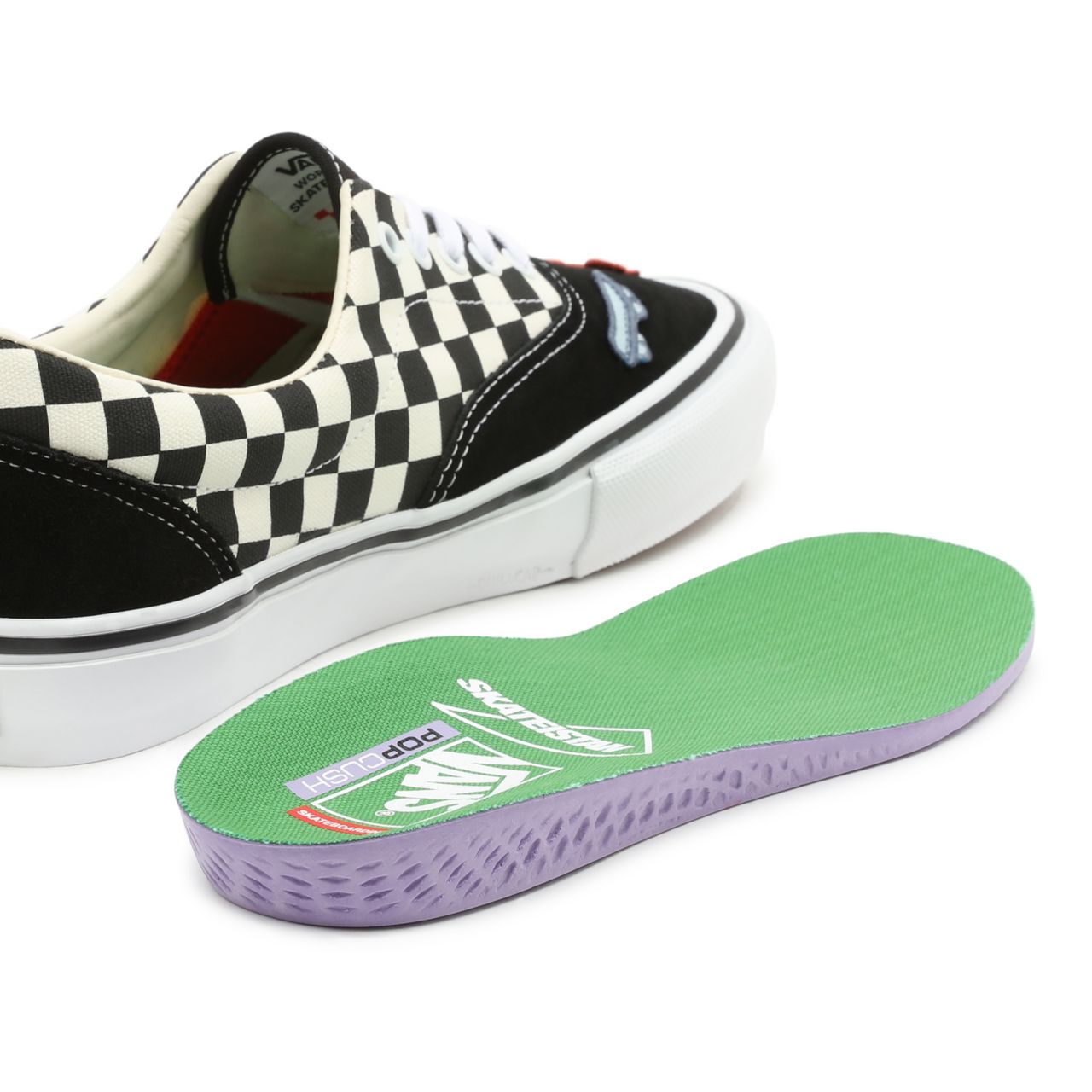 Vans x Skateistan Skate Era Black Classic Mens Womens - (Skateistan) Checkerboard VN0A5FC989C Shoes