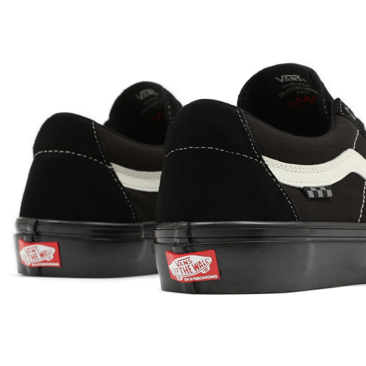 Vans Skate Sk8-Low Black Classic Mens Womens - Black/Marshmallow VN0A5FCF1KP Shoes