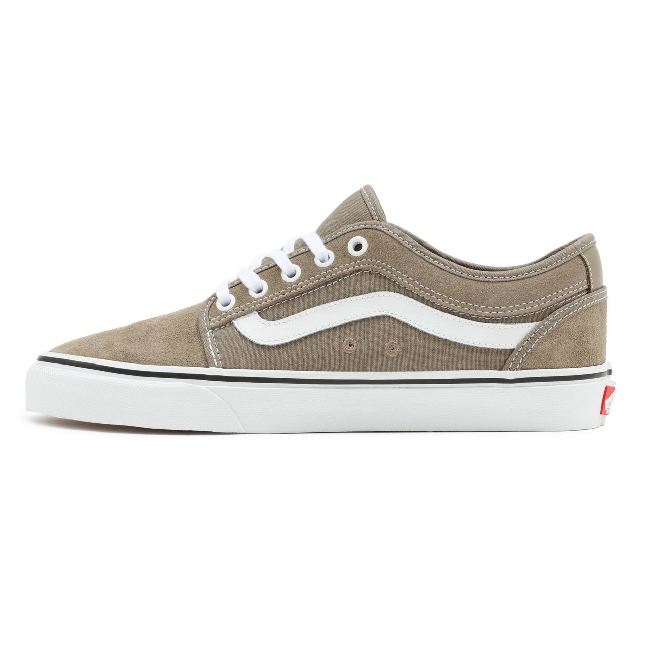 Vans Chukka Low Sidestripe Beige Classic Mens Womens - Timber Wolf/White VN0A5KQZ84M Shoes