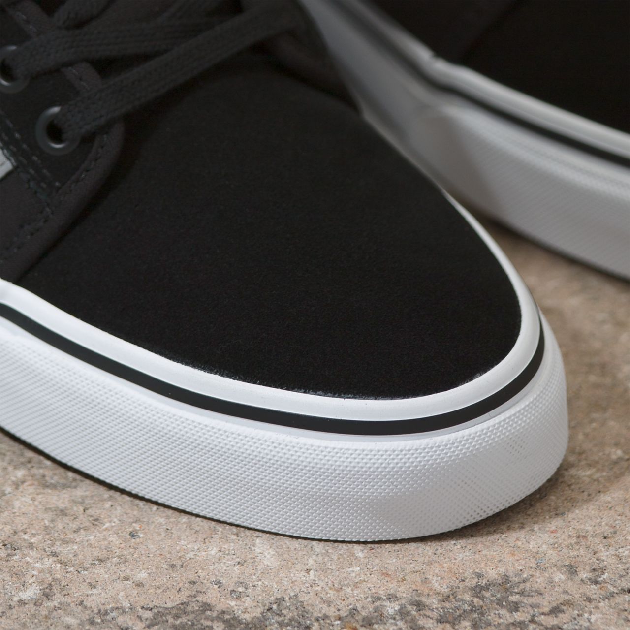 Vans Chukka Low Sidestripe Black Classic Mens Womens - black/gray/white VN0A5KQZ9BG Shoes