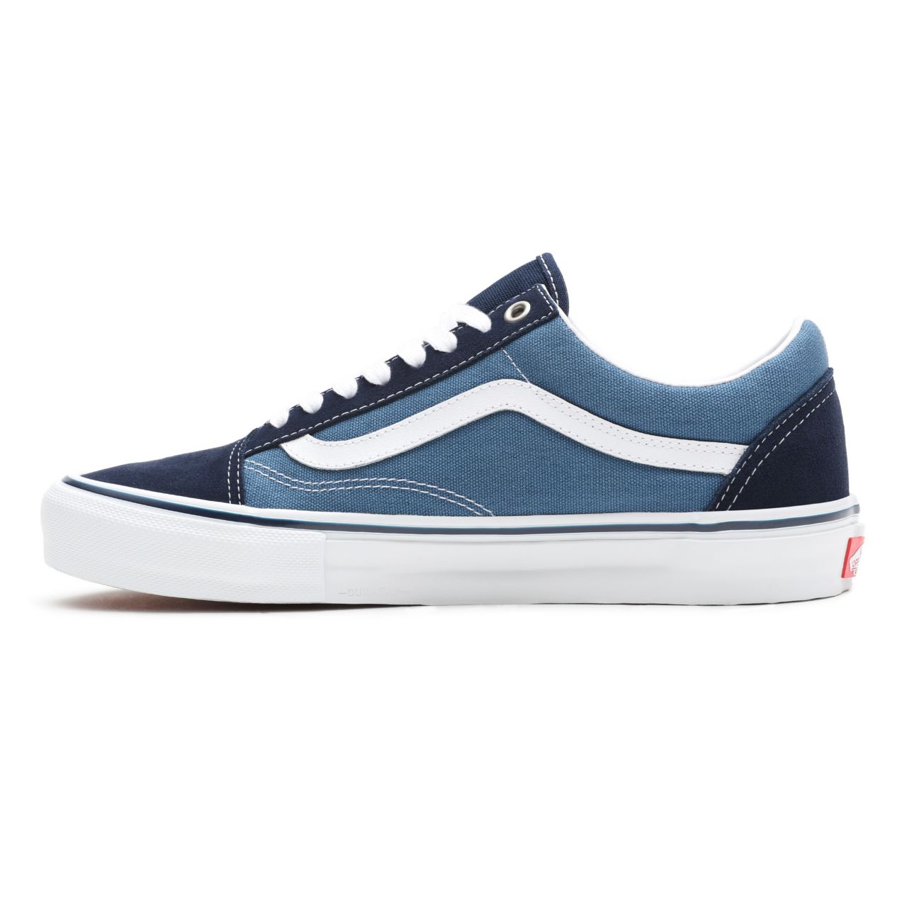 Vans Skate Old Skool Blue Classic Mens Womens - Navy/White VN0A5FCBNAV Shoes