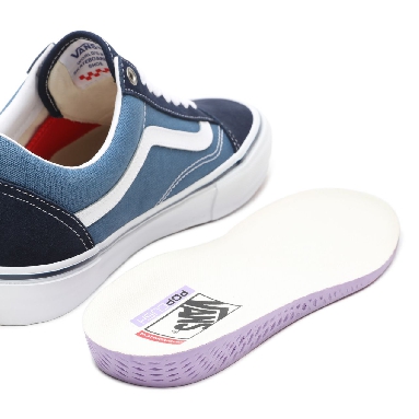 Vans Skate Old Skool Blue Classic Mens Womens - Navy/White VN0A5FCBNAV Shoes