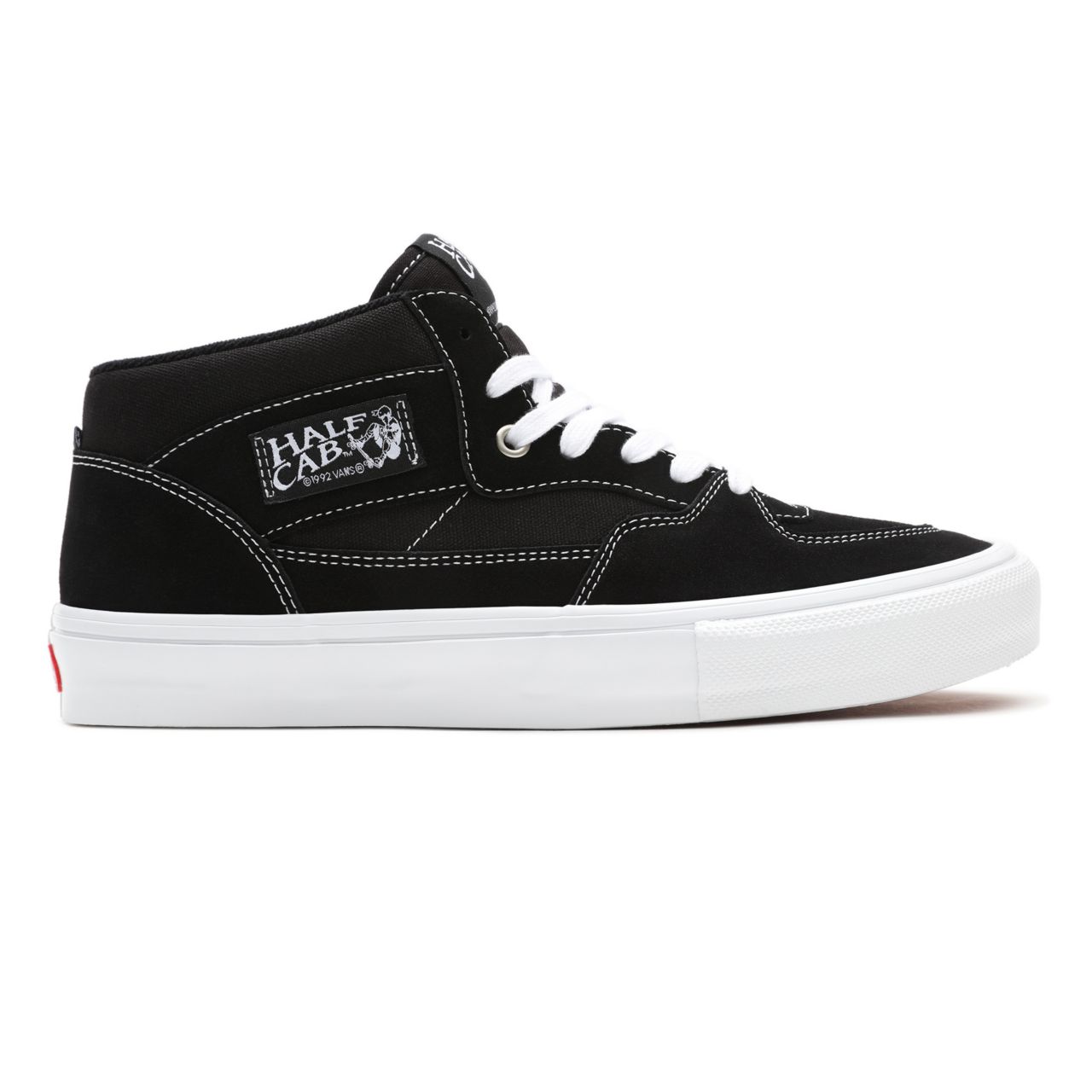 Vans Skate Half Cab Black Classic Mens Womens - Black/White VN0A5FCDY28 Shoes