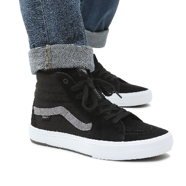 Vans BMX Sk8-Hi Black Classic Mens Womens - black/gray/white VN0A5JIQ9BG Shoes