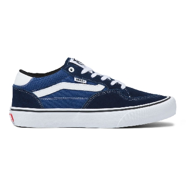 Vans Rowan Blue Classic Mens Womens - Navy/White VN0A5JICNAV Shoes