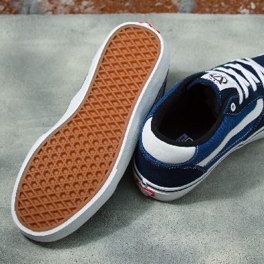 Vans Rowan Blue Classic Mens Womens - Navy/White VN0A5JICNAV Shoes