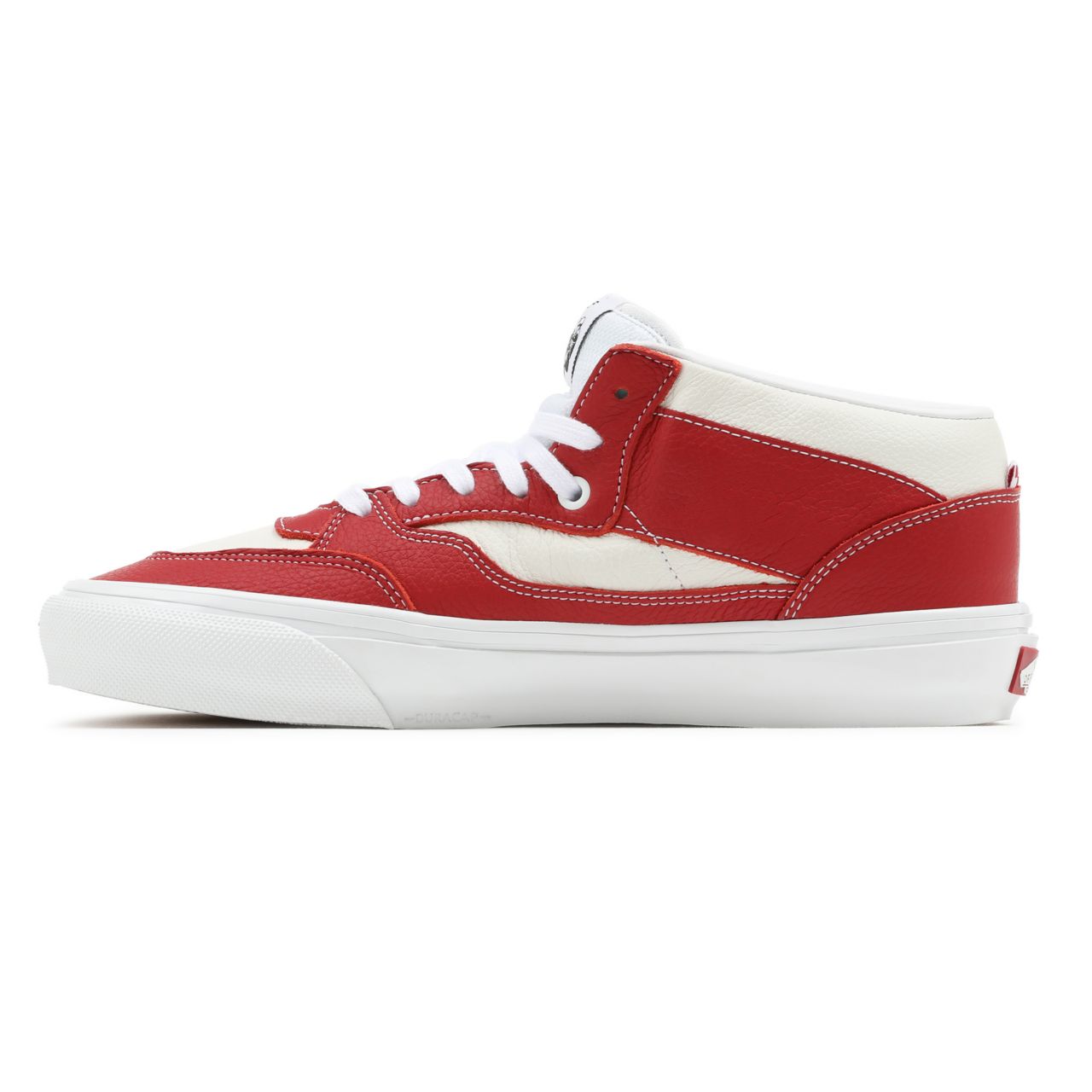 Vans Sport Leather Skate Half Cab 92 White Classic Mens Womens - (Sport Leather) Chili Pepper/White VN0A5KYA82E Shoes