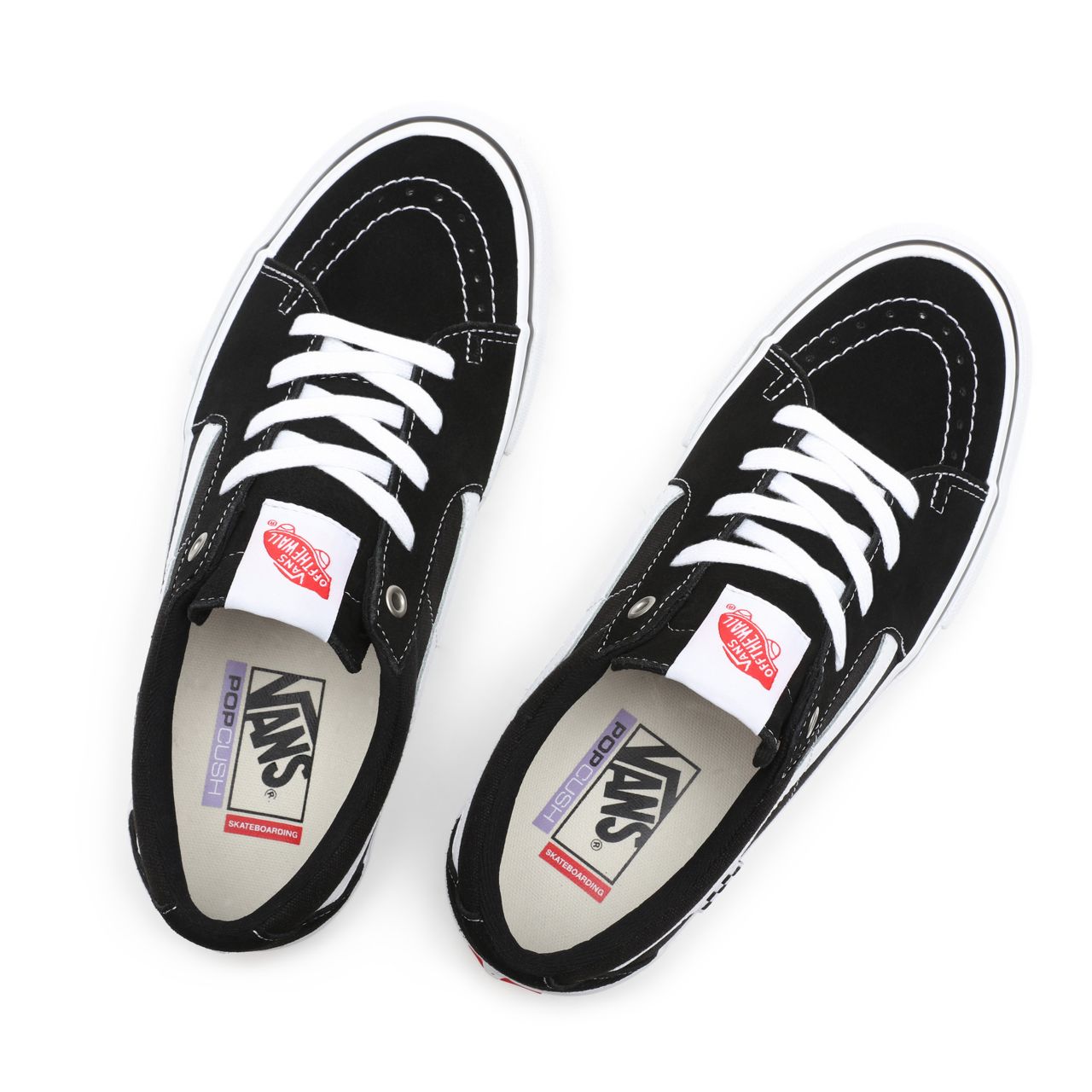 Vans Skate SK8-Low Black Classic Mens Womens - Black/White VN0A5FCFY28 Shoes