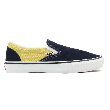 Vans Skate Slip-On Blue Classic Mens Womens - navy/gold VN0A5FCANGL Shoes