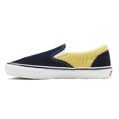 Vans Skate Slip-On Blue Classic Mens Womens - navy/gold VN0A5FCANGL Shoes