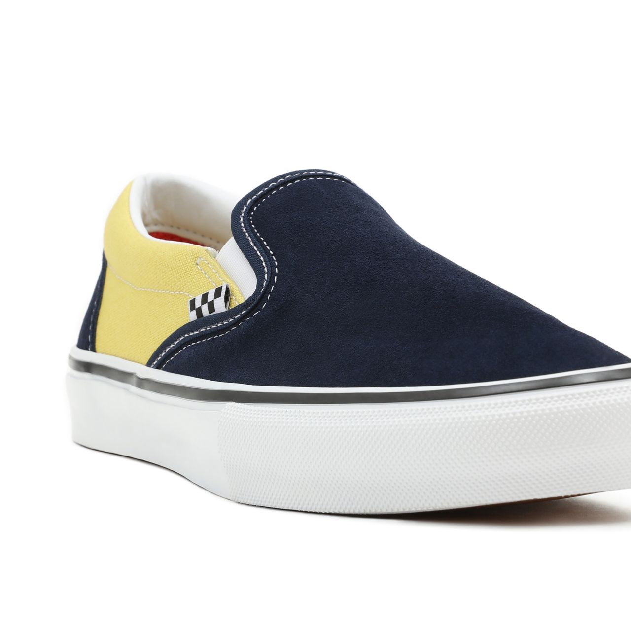 Vans Skate Slip-On Blue Classic Mens Womens - navy/gold VN0A5FCANGL Shoes