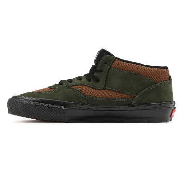 Vans Nubuck Skate Half Cab Green Classic Mens Womens - (Nubuck) Beef/Broccoli VN0A5FCD89J Shoes