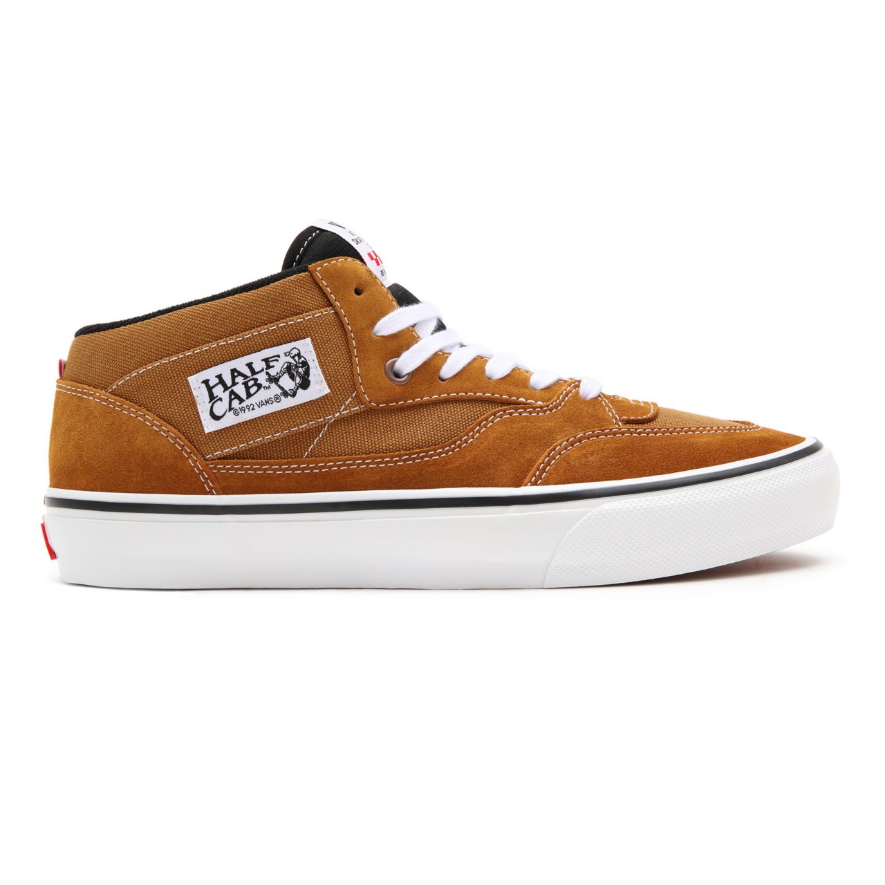 Vans Skate Half Cab 92 Brown Classic Mens Womens - (Reynolds) golden brown VN0A5KYA9CS Shoes