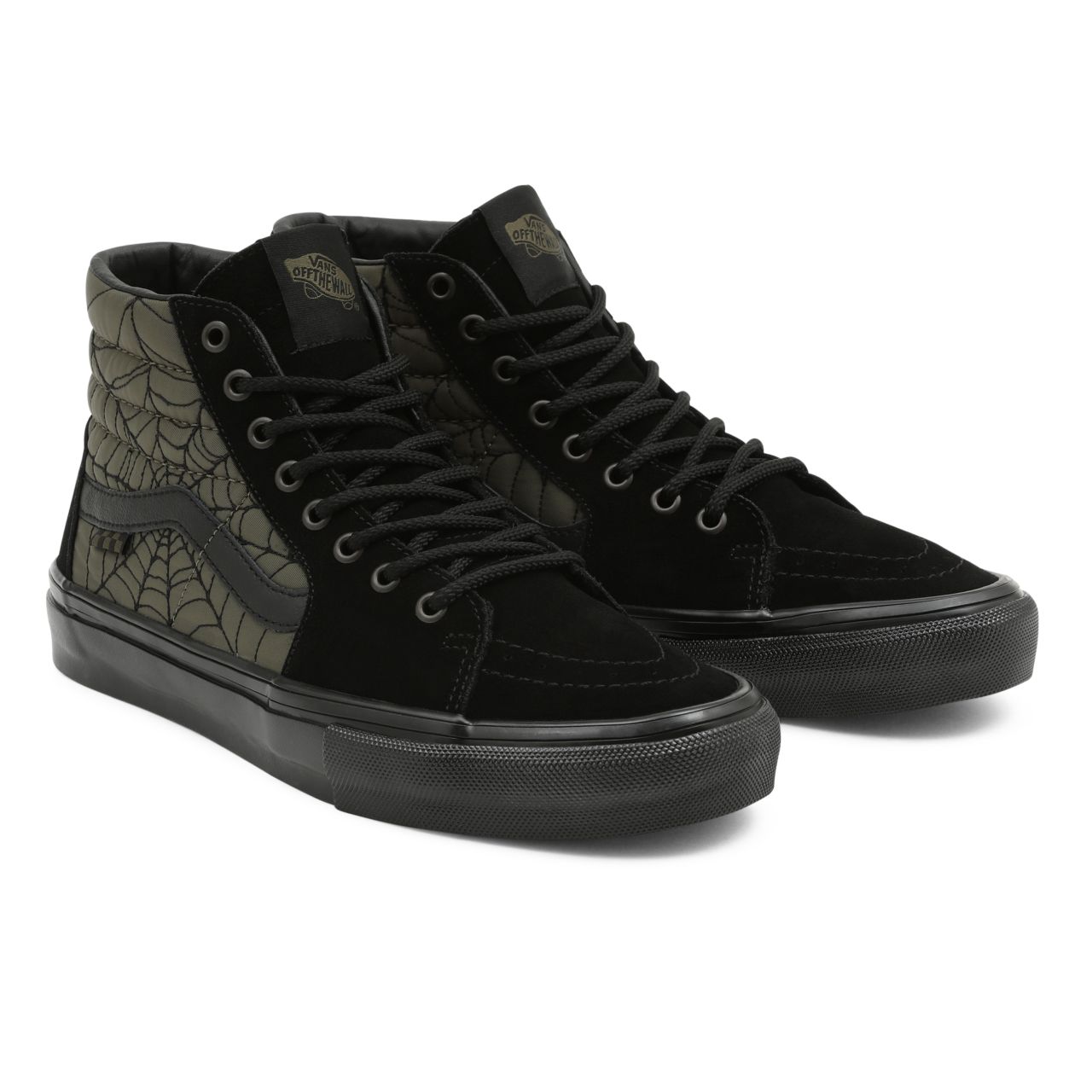 Vans Kadow Skate Sk8-Hi Black Classic Mens Womens - (Kadow) Web VN0A5FCC89O Shoes