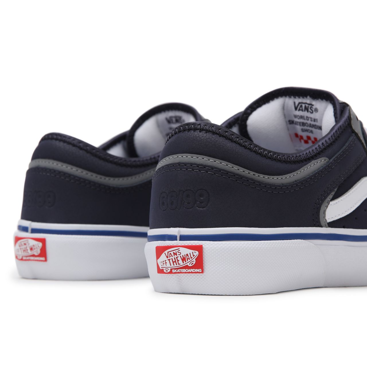 Vans Rowley Blue Classic Mens Womens - Navy/White VN0A5KQTNAV Shoes