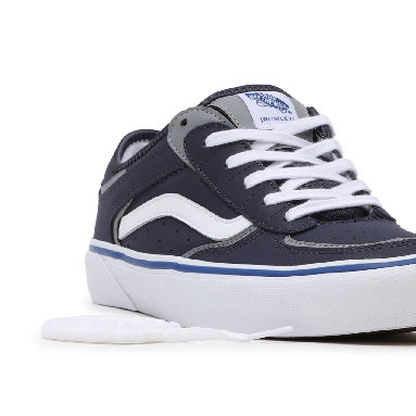 Vans Rowley Blue Classic Mens Womens - Navy/White VN0A5KQTNAV Shoes