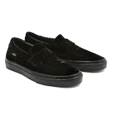 Vans Velvet Skate Style 53 Black Classic Mens Womens - (Velvet) Black VN0A5HEL5AA Shoes