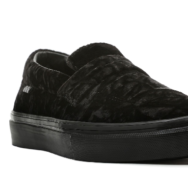 Vans Velvet Skate Style 53 Black Classic Mens Womens - (Velvet) Black VN0A5HEL5AA Shoes