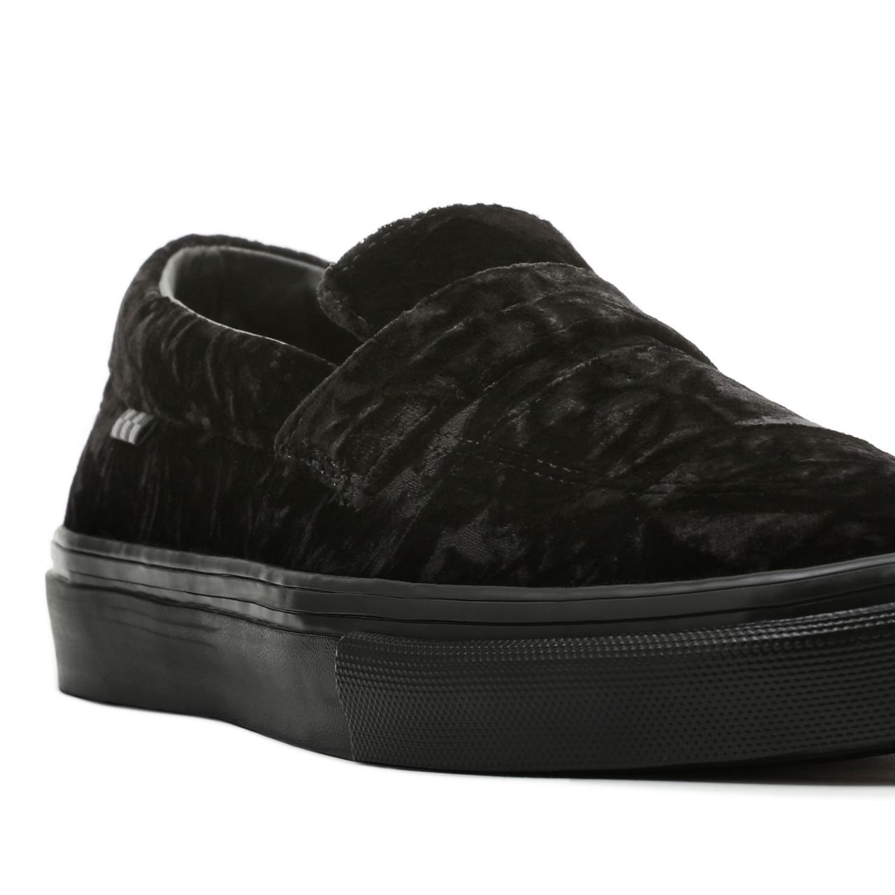 Vans Velvet Skate Style 53 Black Classic Mens Womens - (Velvet) Black VN0A5HEL5AA Shoes