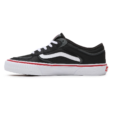 Vans Rowley Black Classic Mens Womens - Black/White/Red VN0A5KQTBWT Shoes