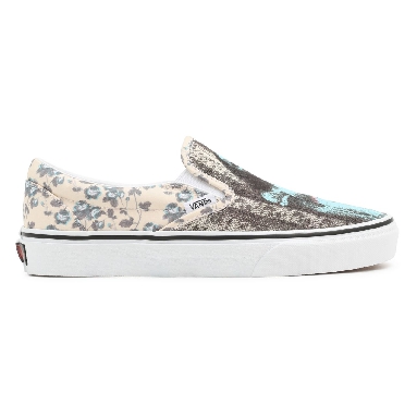 Vans X The Shining Classic Slip-On Blue Classic Mens Womens - (Terror) The Shining VN0A4U38ZPN Shoes