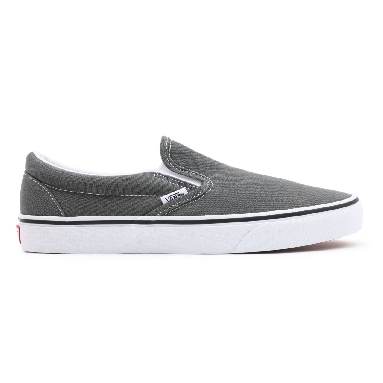 Vans Canvas Classic Slip-On Grey Classic Mens Womens - Charcoal (Canvas) VN000EYECHR Shoes