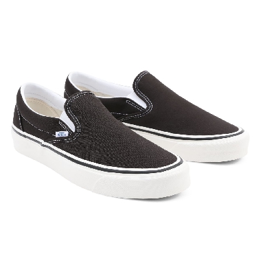 Vans Anaheim Factory Classic Slip-On 98 DX Black Classic Mens Womens - (Anaheim Factory) Og Black VN0A3JEXUDA Shoes