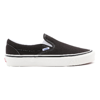 Vans Anaheim Factory Classic Slip-On 98 DX Black Classic Mens Womens - (Anaheim Factory) Og Black VN0A3JEXUDA Shoes