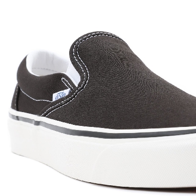 Vans Anaheim Factory Classic Slip-On 98 DX Black Classic Mens Womens - (Anaheim Factory) Og Black VN0A3JEXUDA Shoes