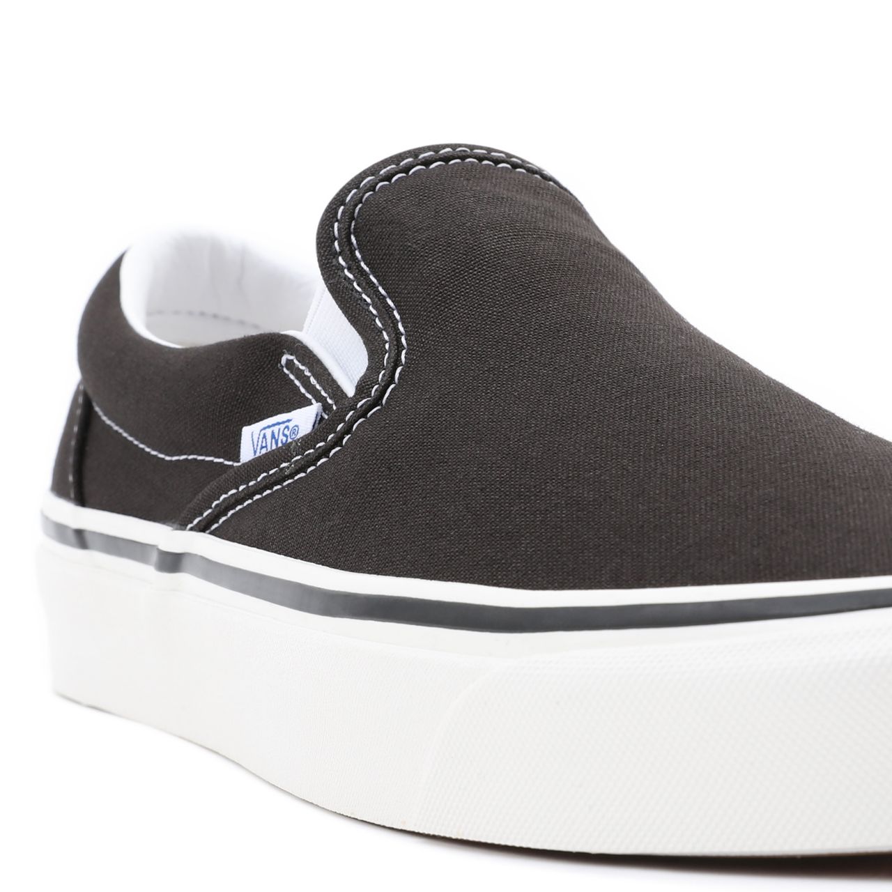 Vans Anaheim Factory Classic Slip-On 98 DX Black Classic Mens Womens - (Anaheim Factory) Og Black VN0A3JEXUDA Shoes