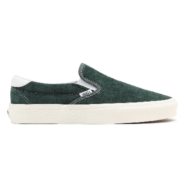 Vans Slip-On 59 Green Classic Mens Womens - (Pig Suede) Jungle Green/Snow White VN0A38GU94T Shoes