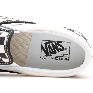 Vans Anaheim Factory Classic Slip-On 98 DX Black Classic Mens Womens - (Anaheim Factory) Checkerboard/Black/White VN0A3JEXPU1 Shoes