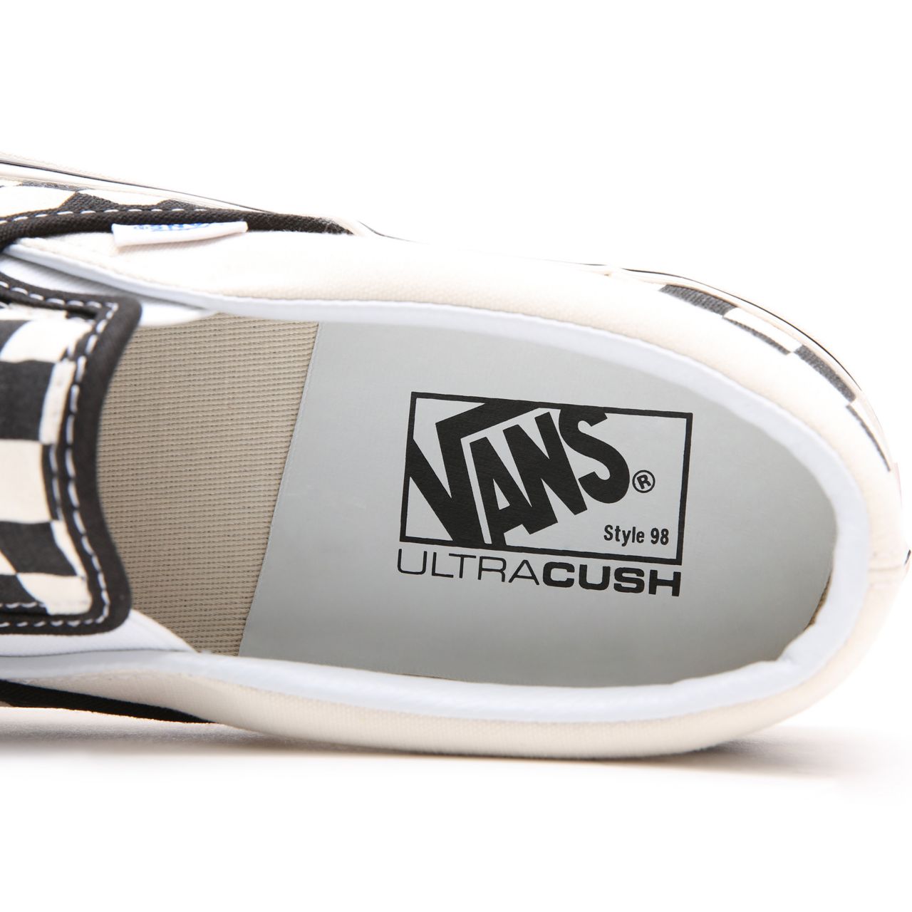 Vans Anaheim Factory Classic Slip-On 98 DX Black Classic Mens Womens - (Anaheim Factory) Checkerboard/Black/White VN0A3JEXPU1 Shoes