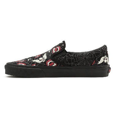 Vans Glow Frights Classic Slip-On Black Classic Mens Womens - (Glow Frights) Black/Black VN000XG88MG Shoes