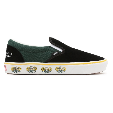 Vans Trip Outdoors ComfyCush Slip-On Black Classic Mens Womens - (Trip Outdoors) Black/Sycamore VN0A3WMD8WN Shoes