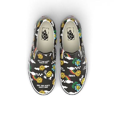 Vans Better Day Classic Slip-On Black Classic Mens Womens - (Better Day) black/true white VN0A7VCF936 Shoes