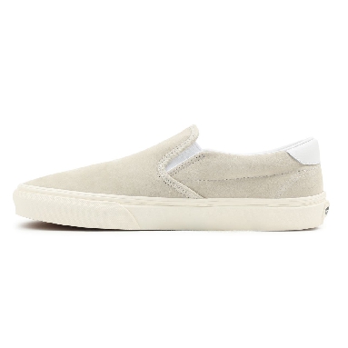 Vans Slip-On 59 Beige Classic Mens Womens - (Pig Suede) Oatmeal/Snow White VN0A38GU94V Shoes