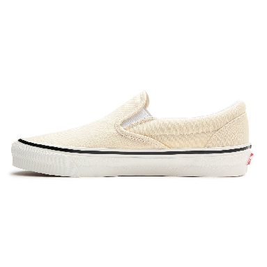 Vans Anaheim Factory Classic Slip-On 98 DX White Classic Mens Womens - (Anaheim Factory) Og White VN0A3JEXQWP Shoes