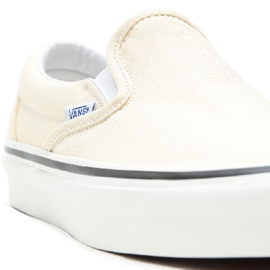 Vans Anaheim Factory Classic Slip-On 98 DX White Classic Mens Womens - (Anaheim Factory) Og White VN0A3JEXQWP Shoes