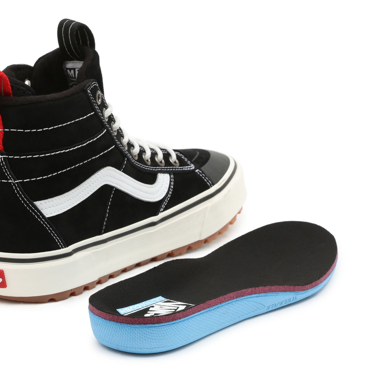 Vans Sk8-Hi MTE-2 Black Classic Mens Womens - (Mte) Black/True White VN0A5HZZ6BT Shoes