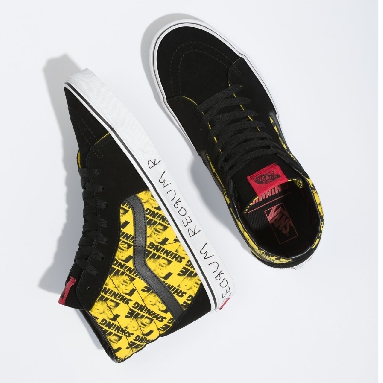 Vans X The Shining Classic Sk8-Hi Blue Classic Mens Womens - (Terror) The Shining VN0A4U3CZPN Shoes