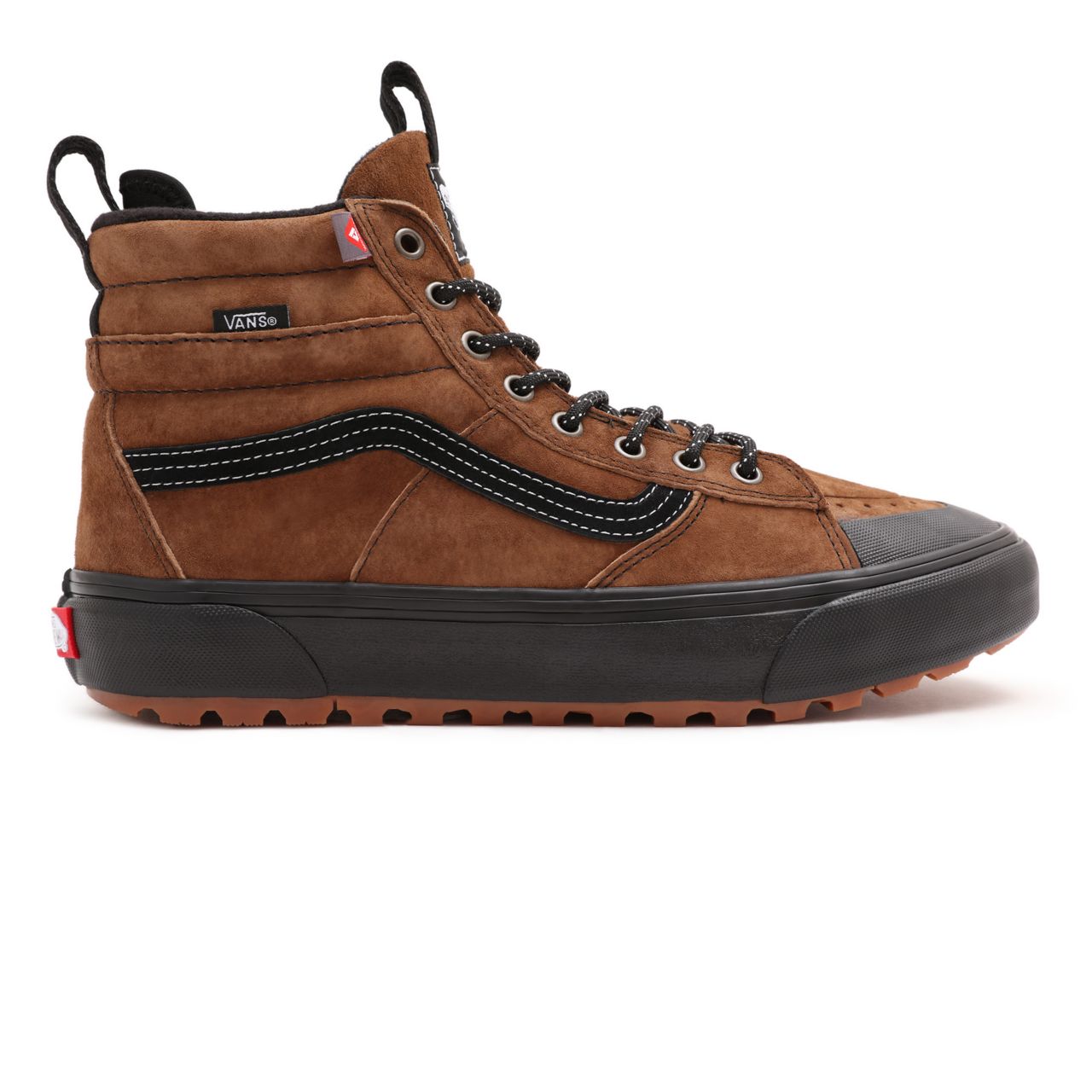 Vans Sk8-Hi MTE-2 Brown Classic Mens Womens - dachshund/black VN0A5HZZFW6 Shoes