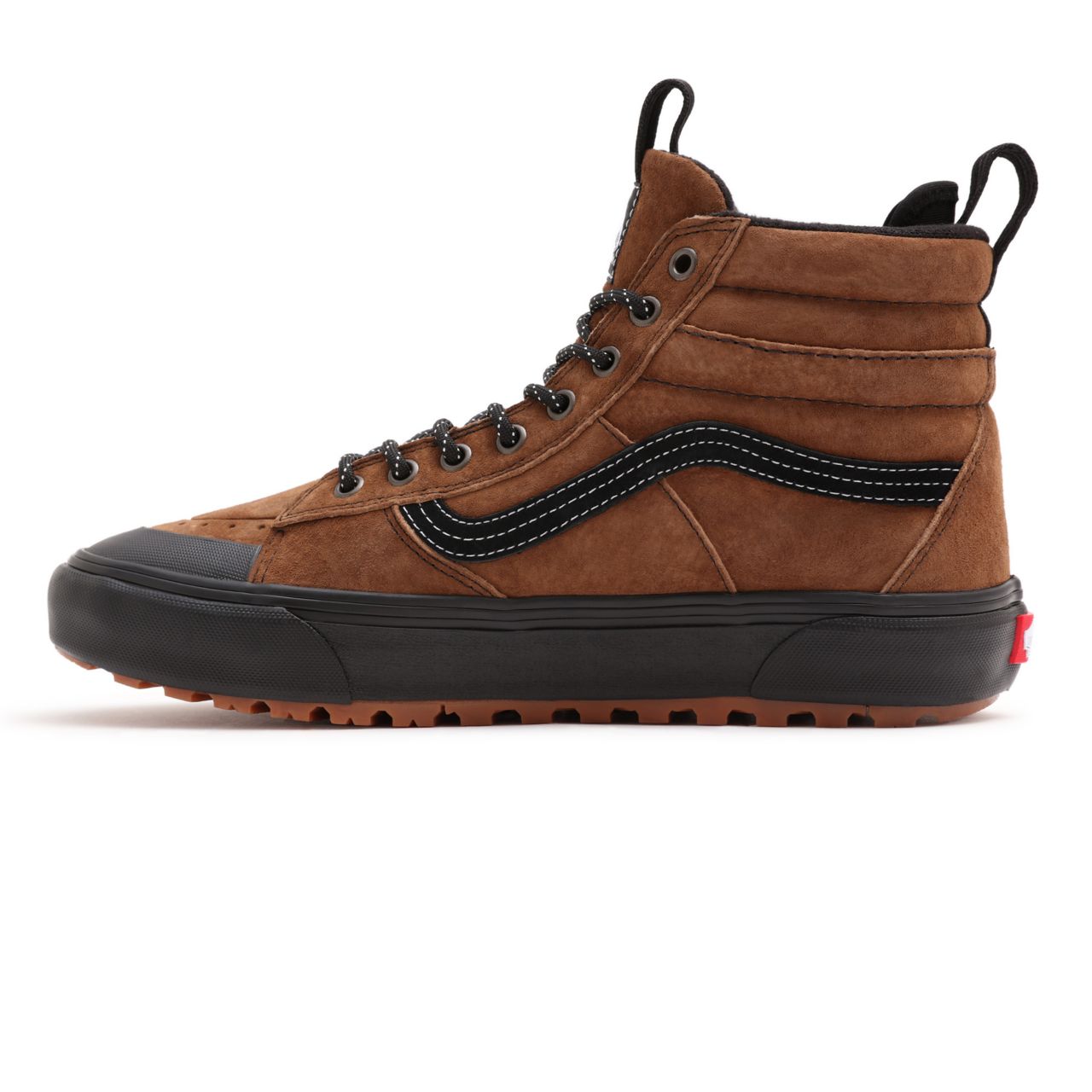 Vans Sk8-Hi MTE-2 Brown Classic Mens Womens - dachshund/black VN0A5HZZFW6 Shoes