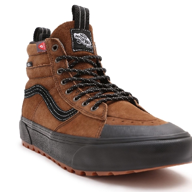 Vans Sk8-Hi MTE-2 Brown Classic Mens Womens - dachshund/black VN0A5HZZFW6 Shoes