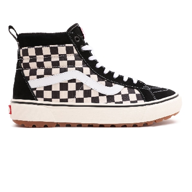 Vans Sk8-Hi MTE-1 Black Classic Mens Womens - Blk/White/Checkerboard VN0A5HZYA04 Shoes