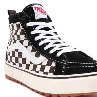 Vans Sk8-Hi MTE-1 Black Classic Mens Womens - Blk/White/Checkerboard VN0A5HZYA04 Shoes