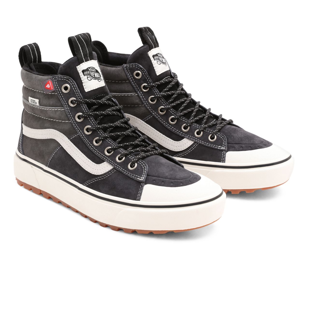 Vans Sk8-Hi MTE-2 Grey Classic Mens Womens - Asphalt/Pewter VN0A5HZZUHE Shoes